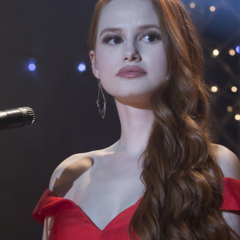 Madelaine Petsch's Red Nail Polish On Riverdale