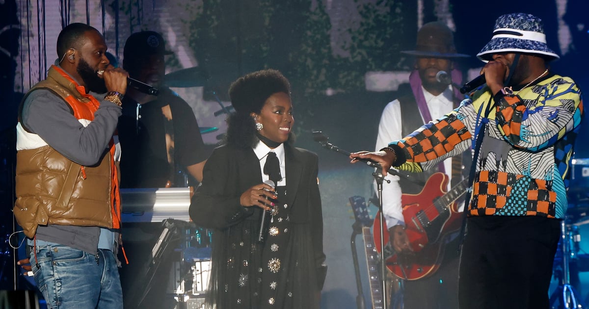 Lauryn Hill reunites with The Fugees for surprise performance at Roots Picnic 2023
