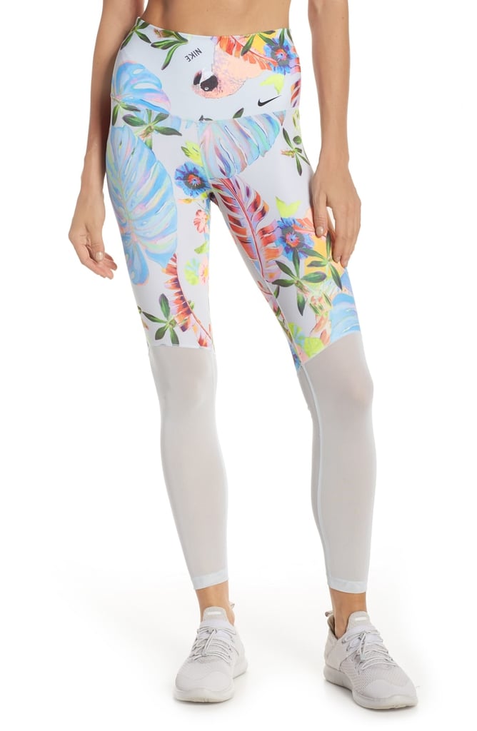 nike parrot leggings