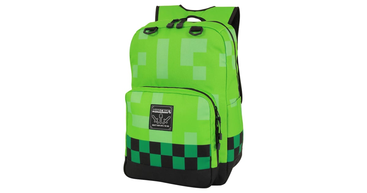 Minecraft Creeper Backpack Minecraft Gifts For Kids POPSUGAR Family