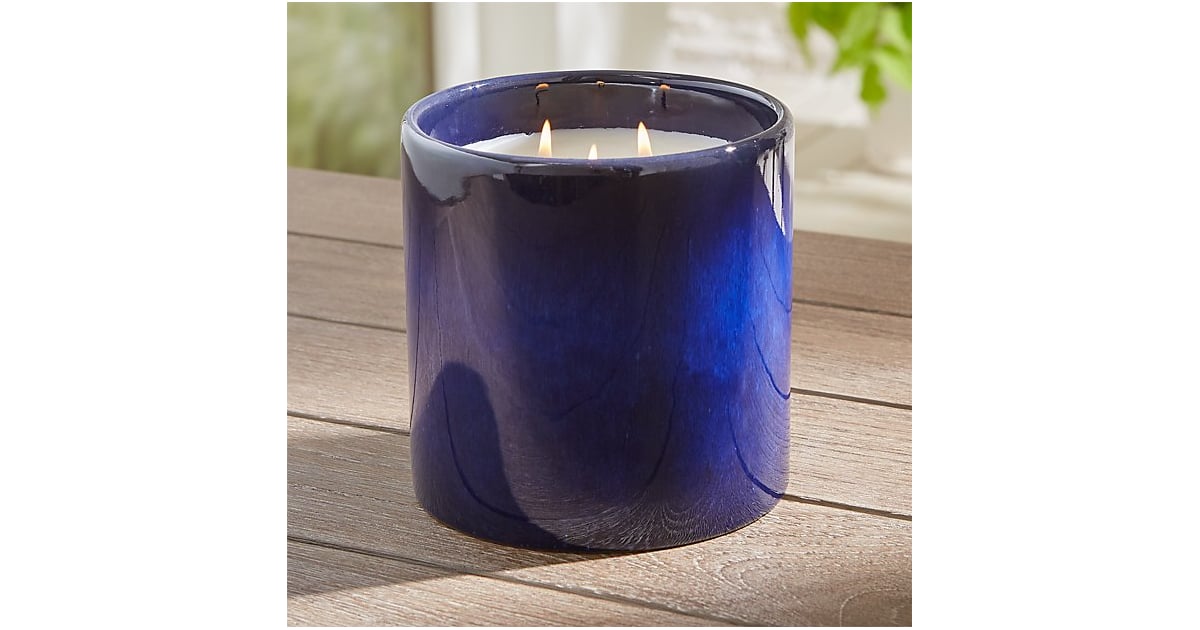 Maya Blue Large Citronella Candle Best Citronella Candles POPSUGAR