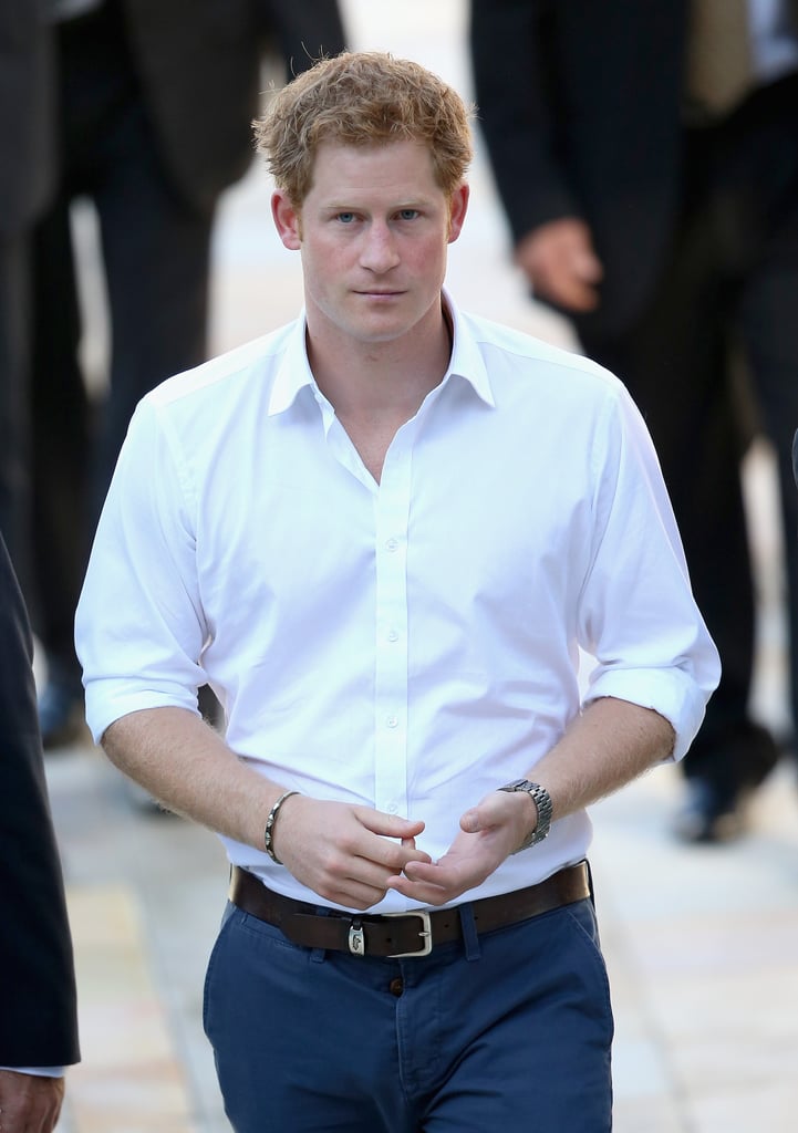 Prince Harry at the World Cup in Brazil