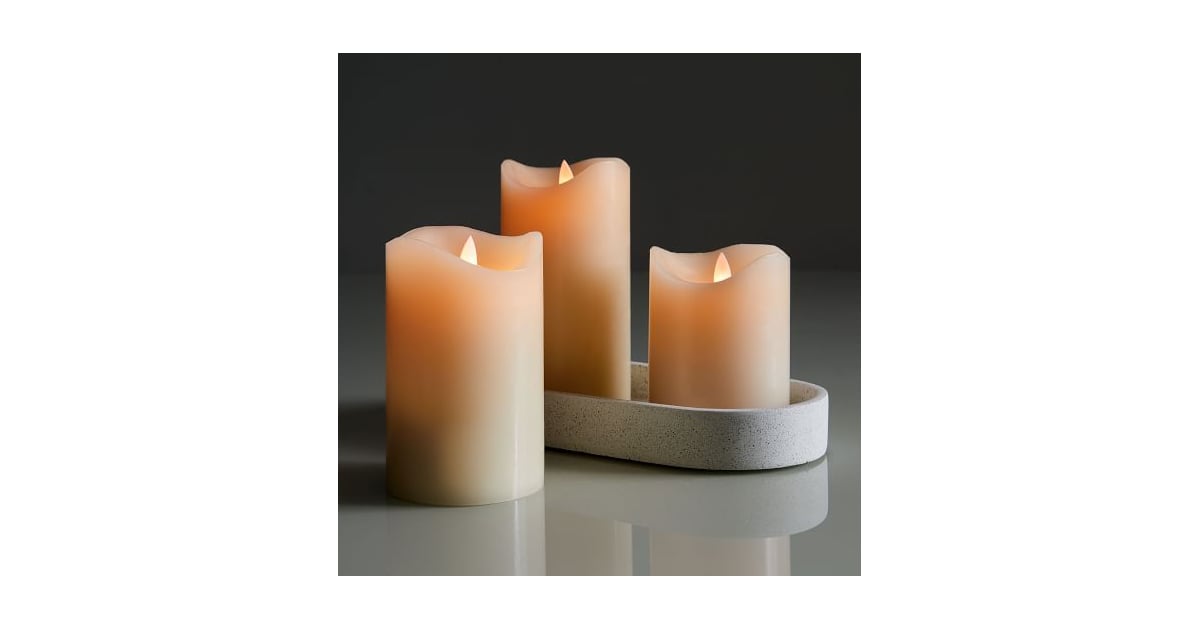 Premium Flicker Flameless Wax Pillar Candles Best Halloween Decor