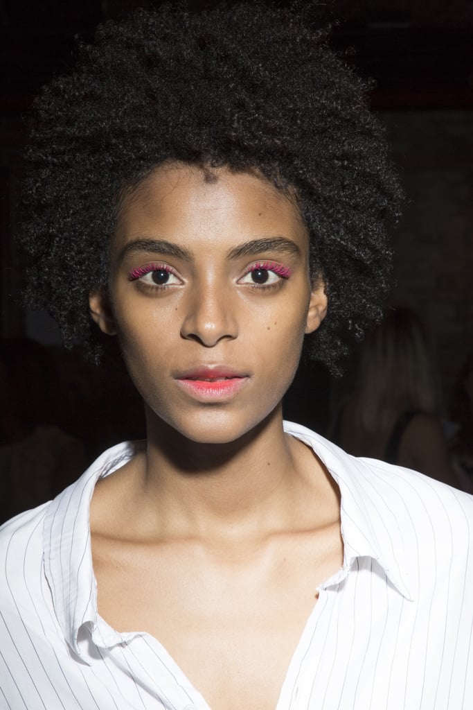 Neon Mascara | Best Eye Makeup at NYFW Spring 2019 | POPSUGAR Beauty ...