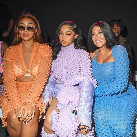 Jordyn Woods Twins With Her Mom and Sister at Fashion Week