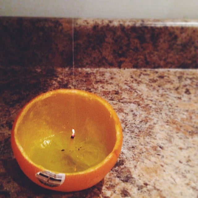 Orange Peel Candle