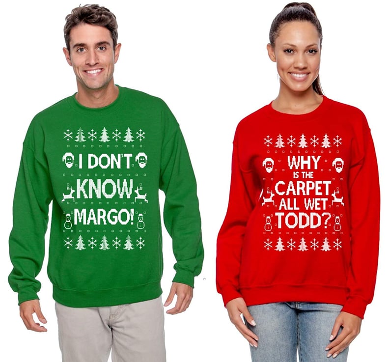 "National Lampoon's Christmas Vacation" Todd and Margo Matching Christmas Sweatshirts