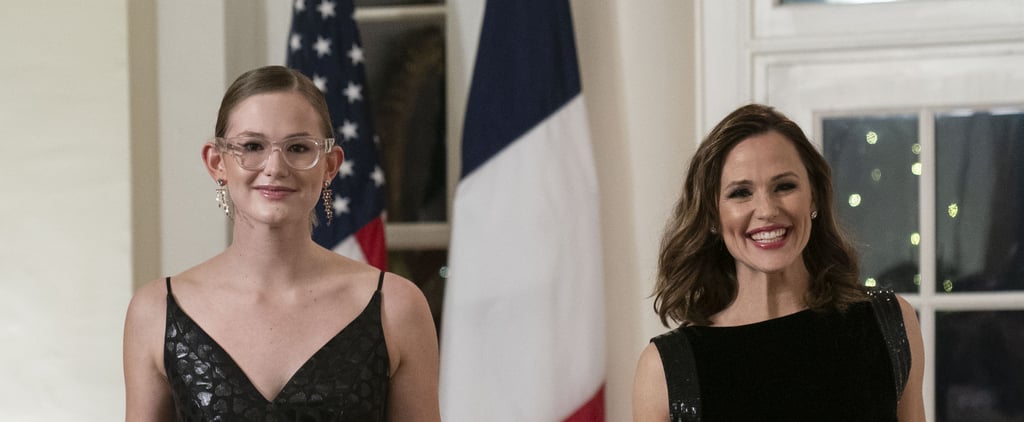 Violet Affleck With Jennifer Garner at White House Photos