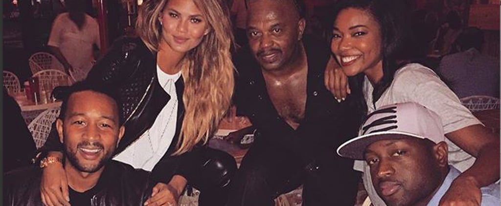 Chrissy and John Double-Date With Gabrielle and Dwayne