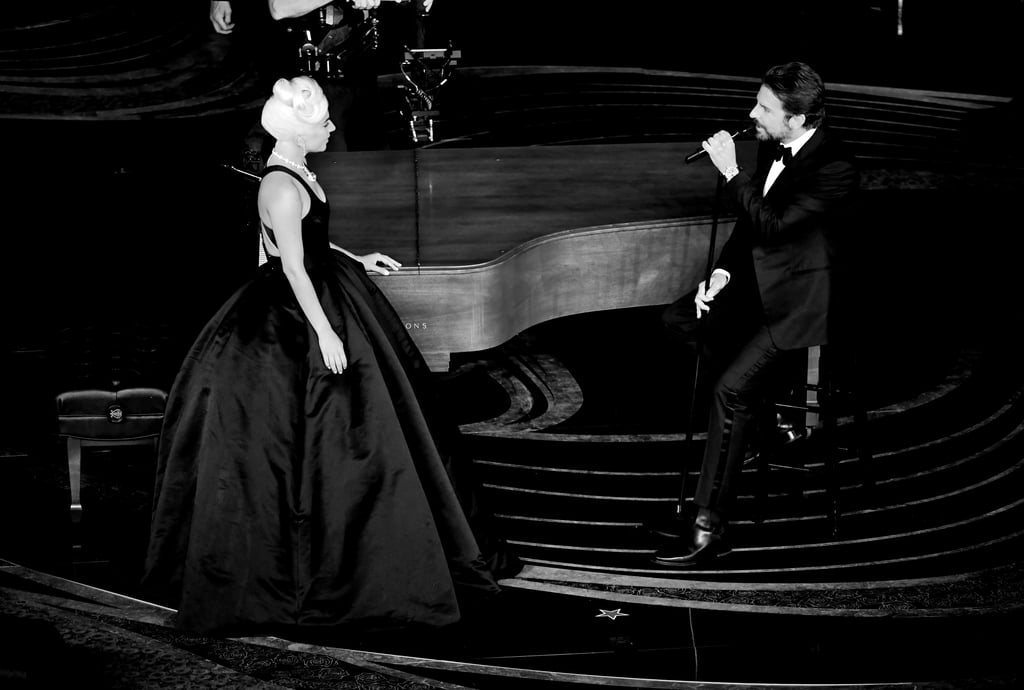 Pictured: Lady Gaga and Bradley Cooper