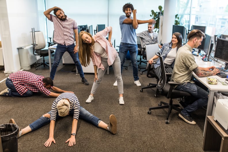 When the Whole Office Half-Heartedly Agrees to Get Fit Together