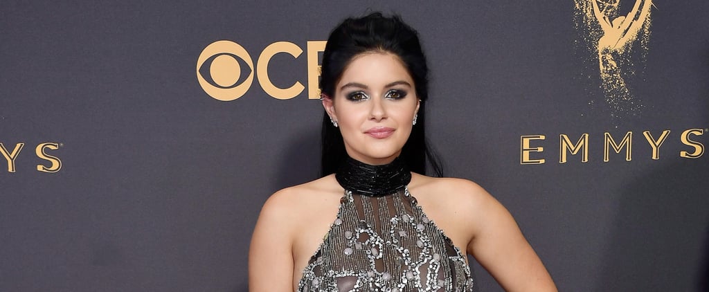 Ariel Winter Wearing Black Dress at 2017 Emmys