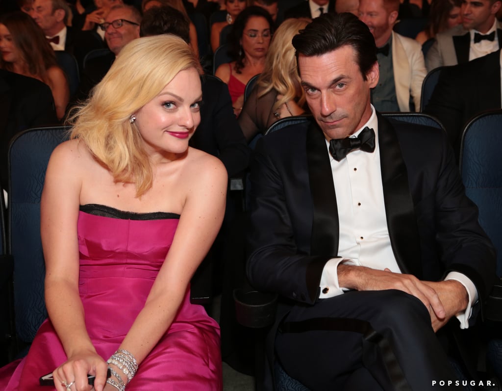 Elisabeth Moss and Jon Hamm