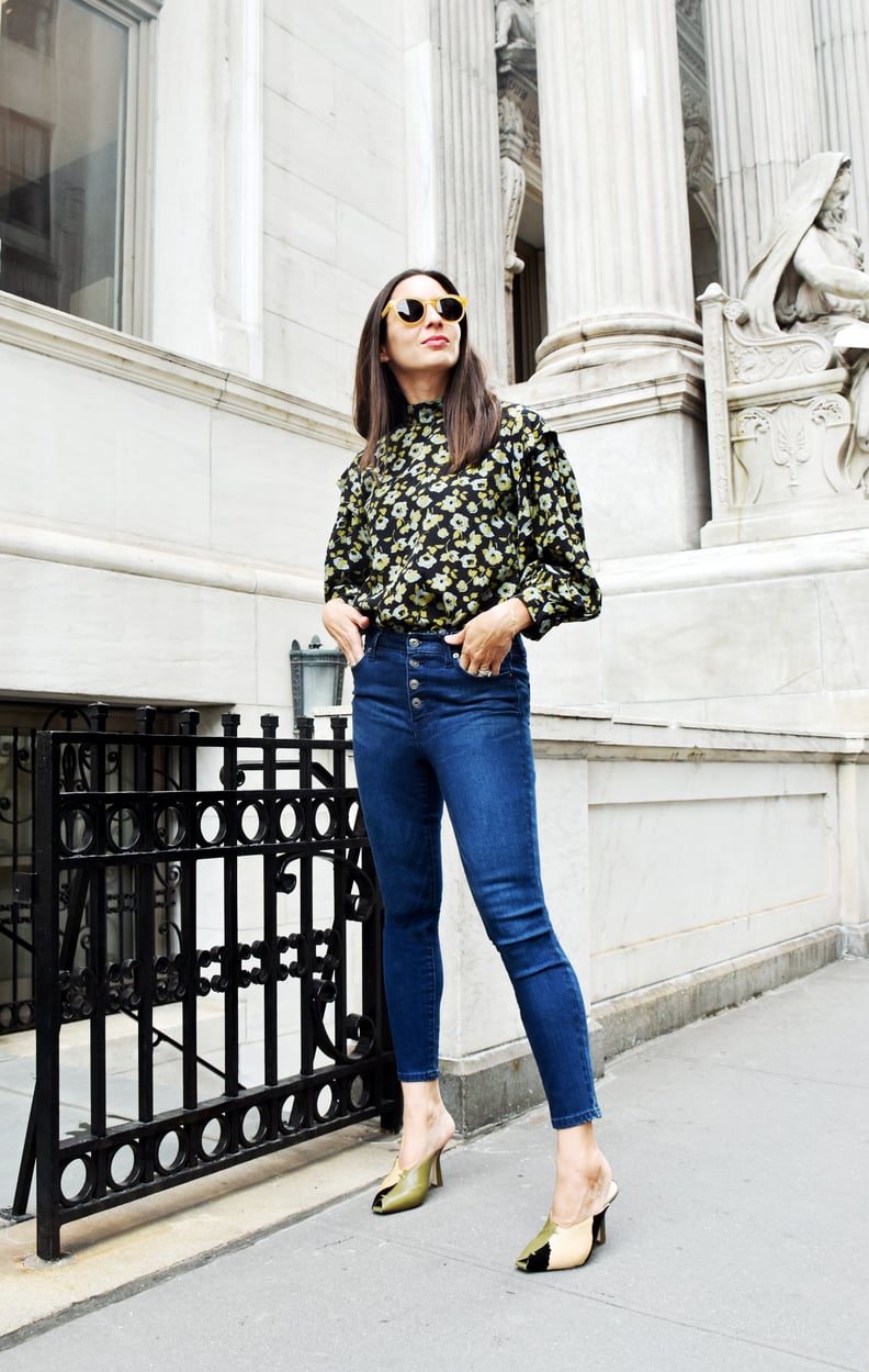 Easy Outfit Ideas: A Top, Jeans, and Mules