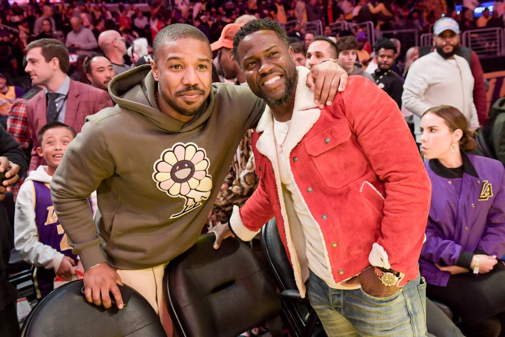 Watch Anthony Davis Fall on Kevin Hart at Lakers Game