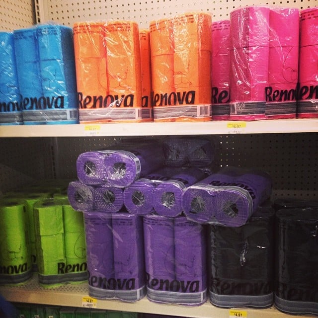 Because We All Need Colorful, Scented Toilet Paper
