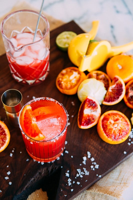 Ginger Blood Orange Margarita