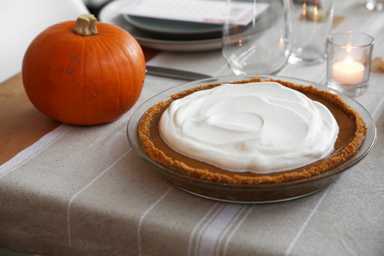 Pumpkin Pie With Graham Cracker Crust