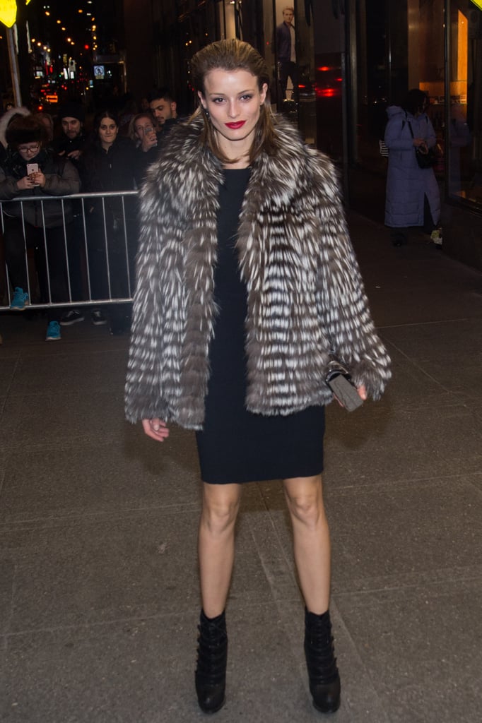 New York Fashion Week Model Street Style at Fashion Week Fall 2016