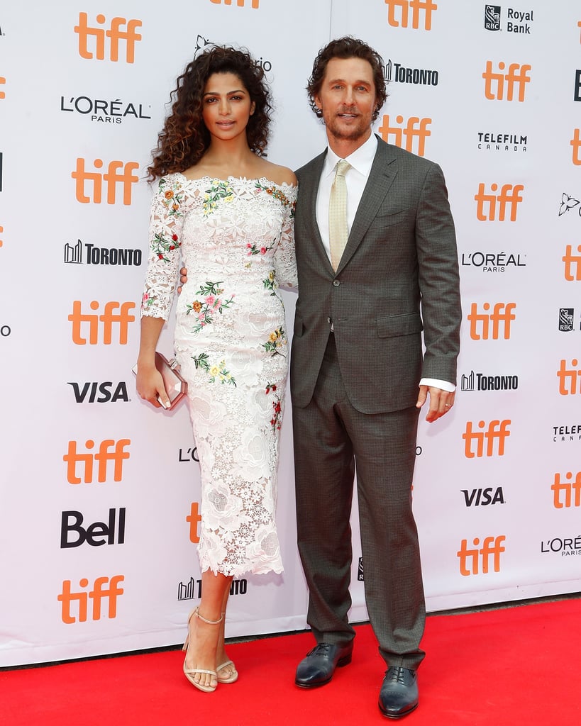 Matthew McConaughey and Camila Alves at TIFF 2016