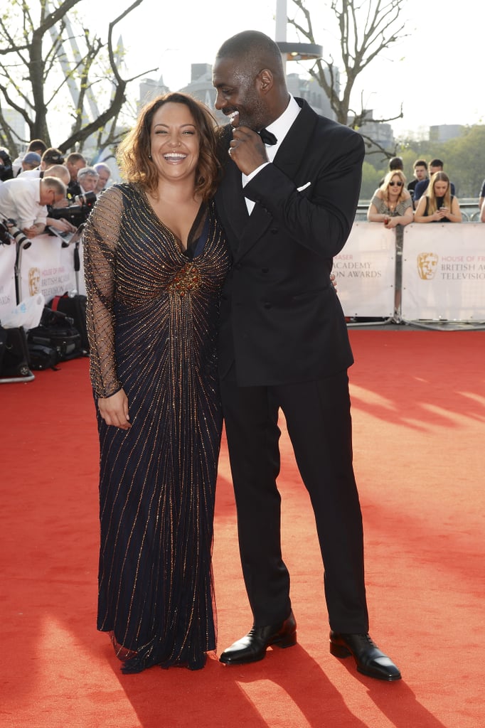 Idris Elba and Naiyana Garth at BAFTA Awards May 2016
