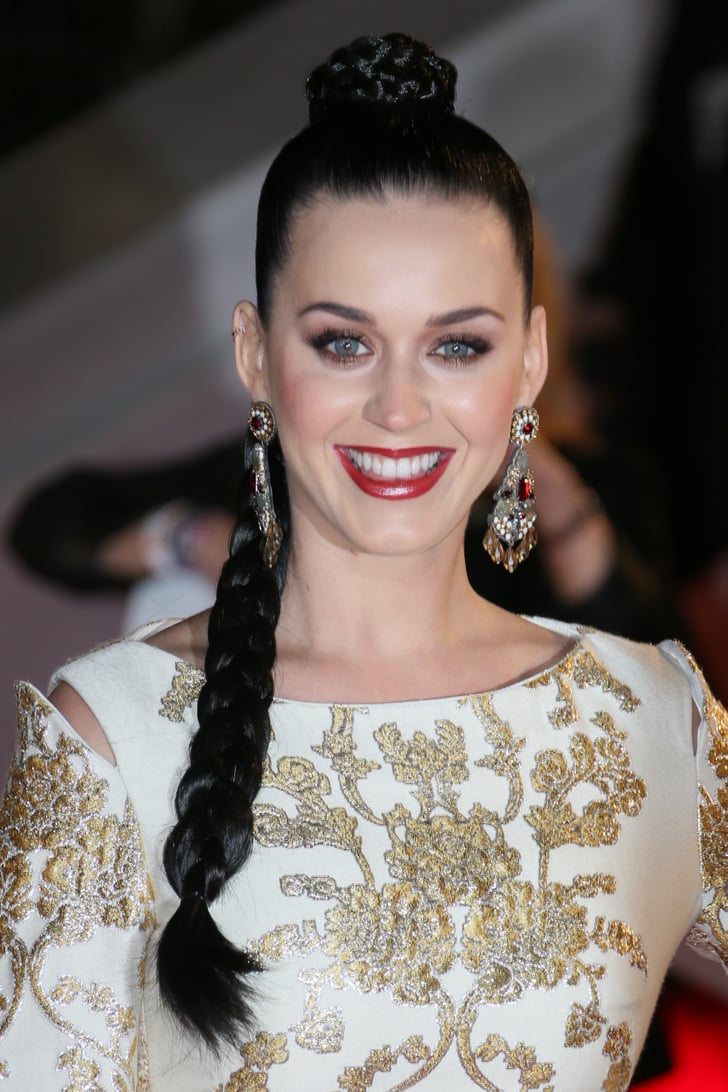 Katy Perry Braided Ponytail At 2013 Nrj Music Awards Popsugar