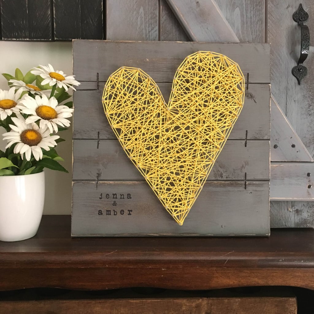 Personalized Mom Heart Art