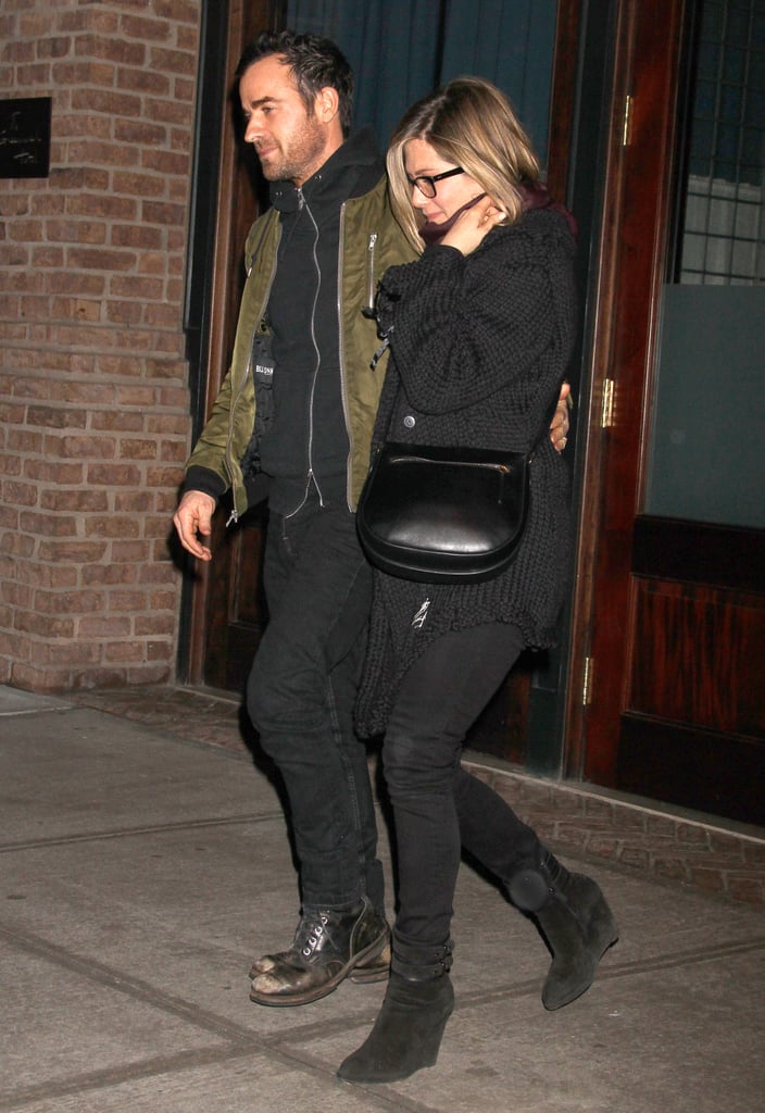 Jennifer Aniston and Justin Theroux in NYC | March 2014