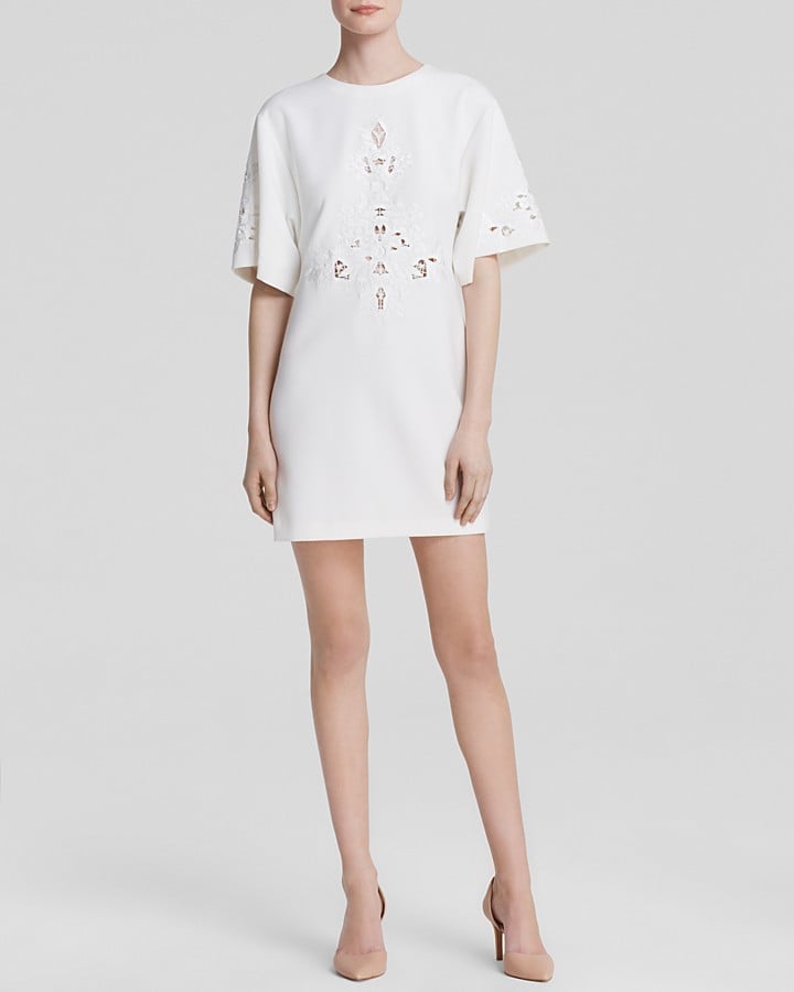 Cynthia Steffe Jenna Wide Short Sleeve Cutout Shift Dress ($298)