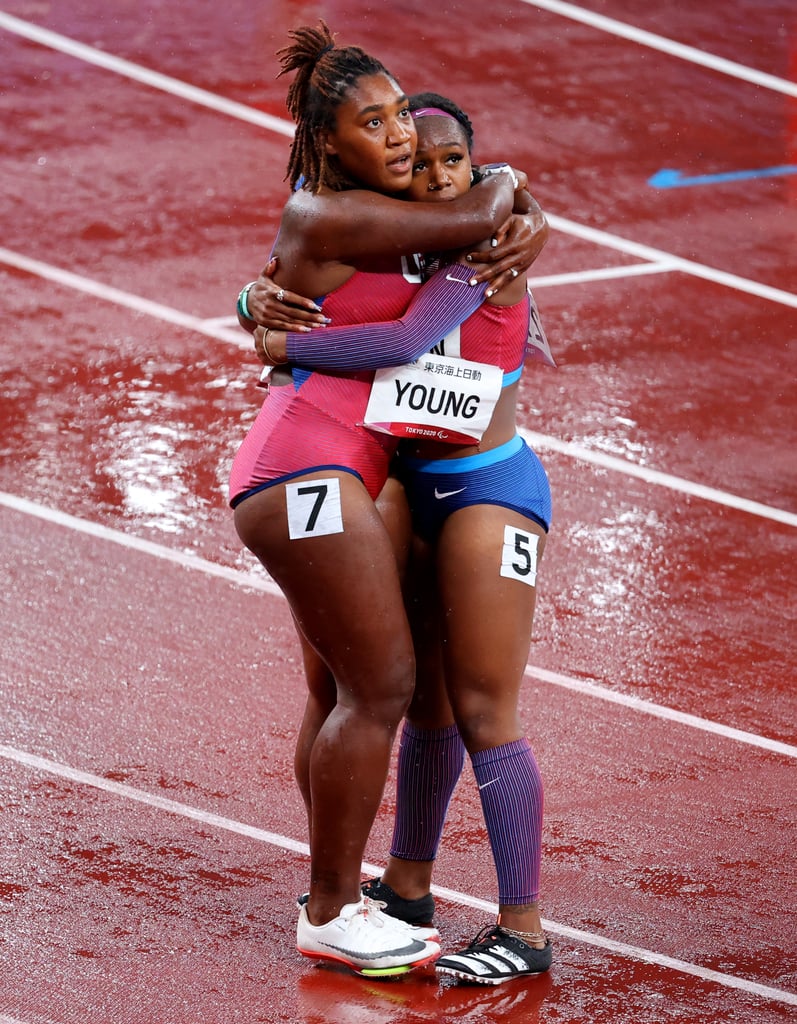 Brittni Mason and Deja Young Medal in Paralympics T47 100m