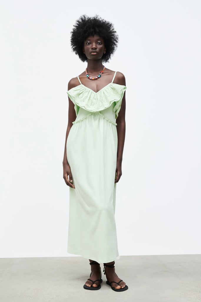 For Volume: Mint Green Long Dress