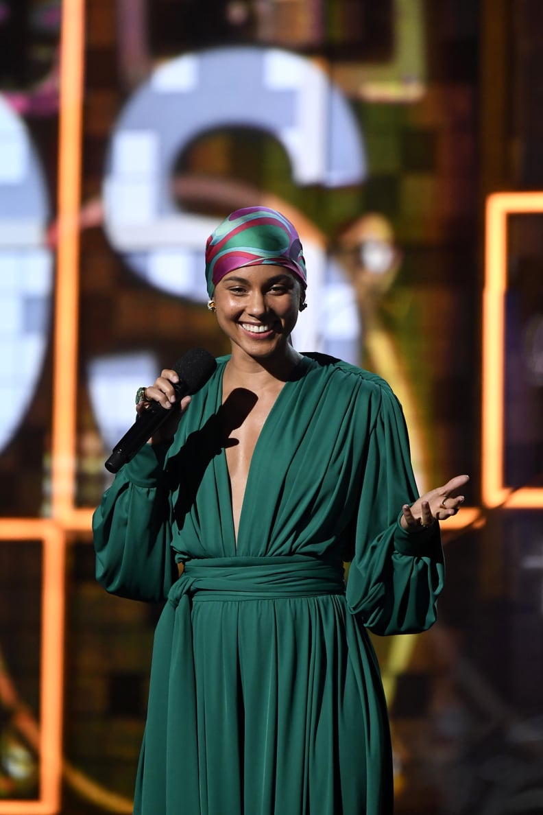 Alicia Keys's No-Makeup at the Grammys 2019