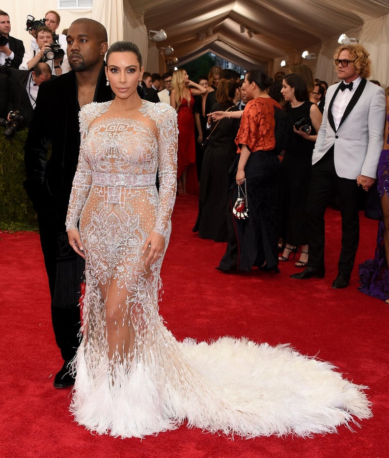 Kim Kardashian at the Met Gala 2015