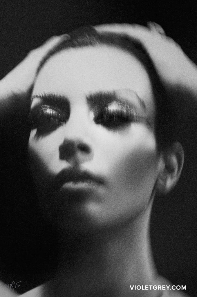 Kim Kardashian's Violet Grey Shoot | Summer 2015