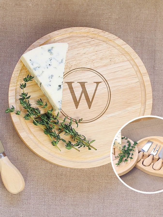 Anthropologie Gilded Greetings Cheese Board ($35, originally $47)