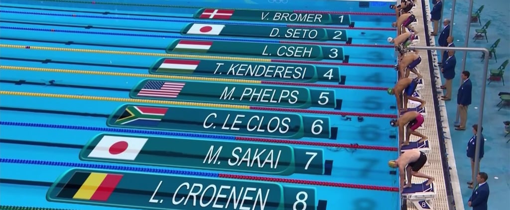 Michael Phelps Racing Against Super Mario Music