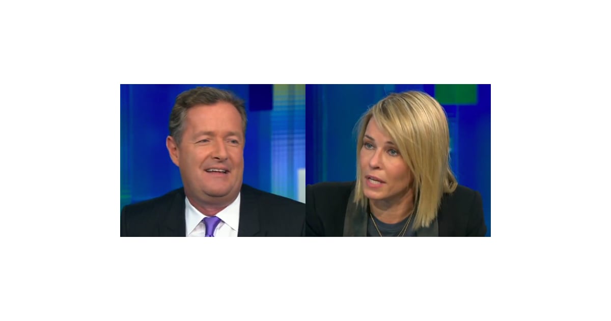 Chelsea Handler S Interview With Piers Morgan Video Popsugar Celebrity