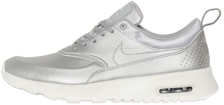 Nike Air Max Thea Metallic Leather Sneakers