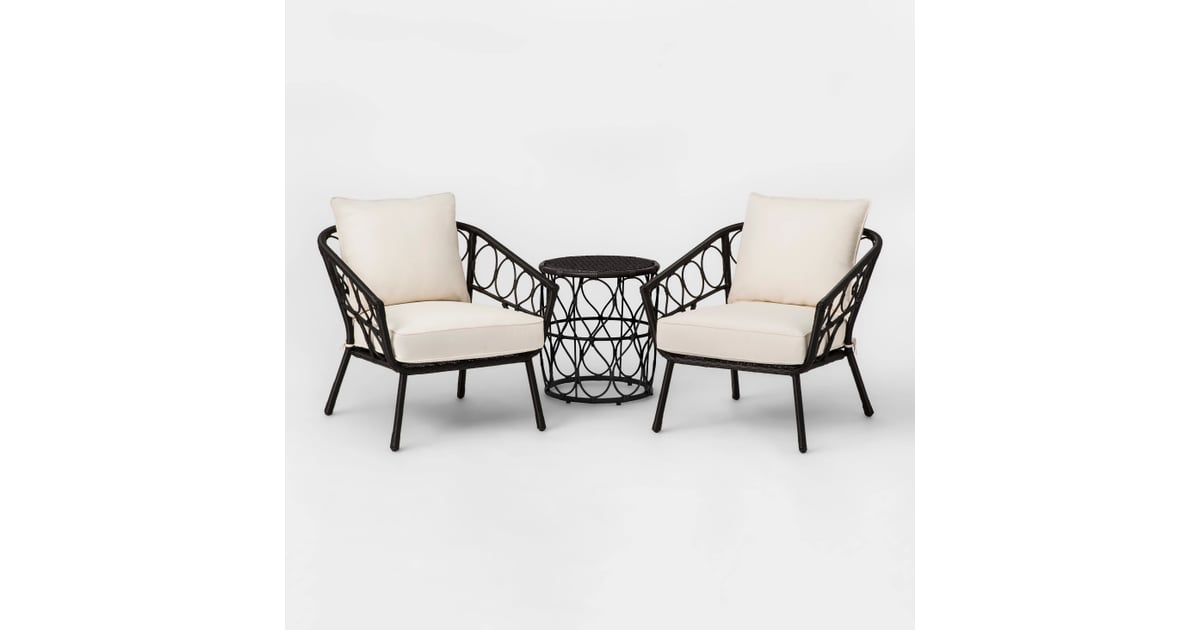 Britanna 3Piece Patio Chat Set Target Memorial Day Outdoor Furniture Sale 2019 POPSUGAR