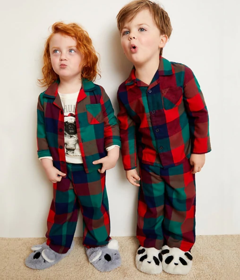 Old Navy Matching Holiday Pajamas For The Family Popsugar Family