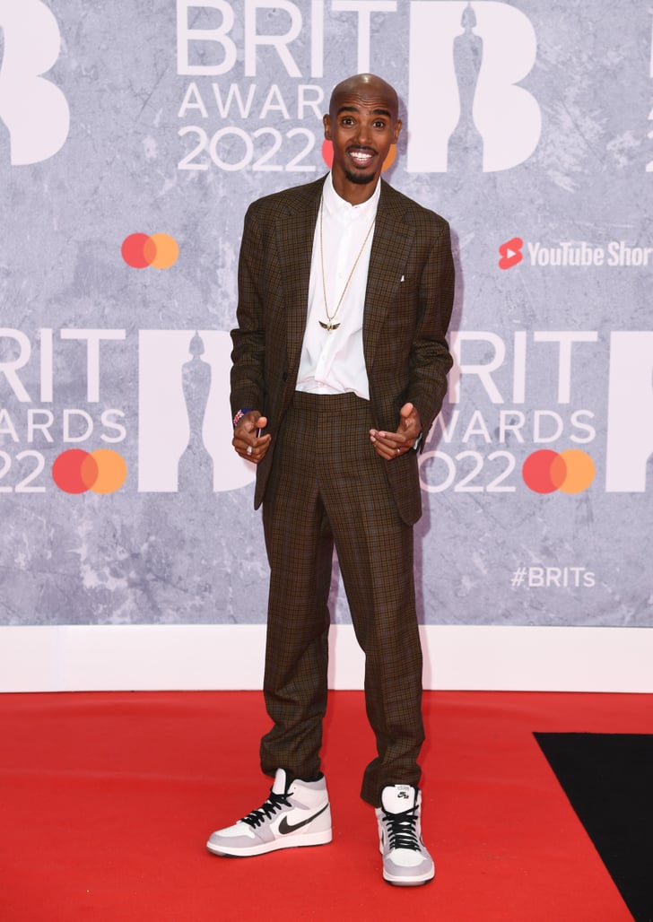Mo Farah at the BRIT Awards 2022 BRIT Awards 2022 Best Dressed