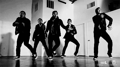 They know how to move in sync.