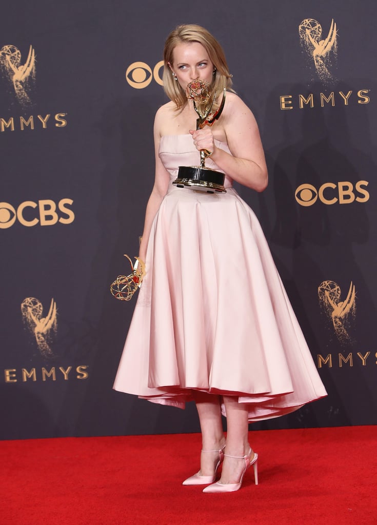 Elisabeth Moss's Emmys Shoes 2017