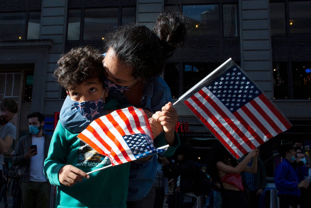 Crowds Celebrate Joe Biden and Kamala Harris's Win | Photos