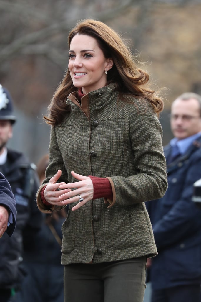 Kate Middleton Visits King Henry’s Walk Garden January 2019