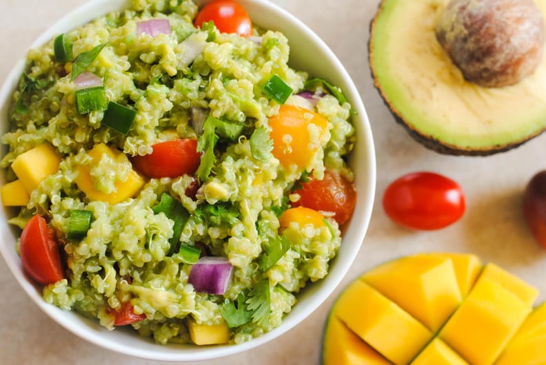 Guacamole Quinoa With Mango