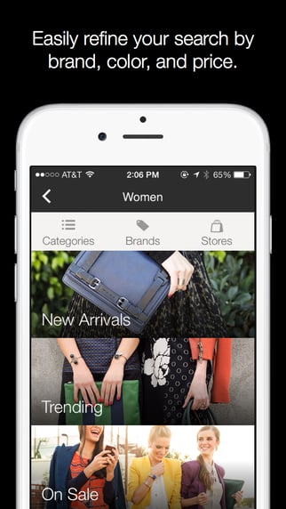 Online shopping means you never have to go to the mall.