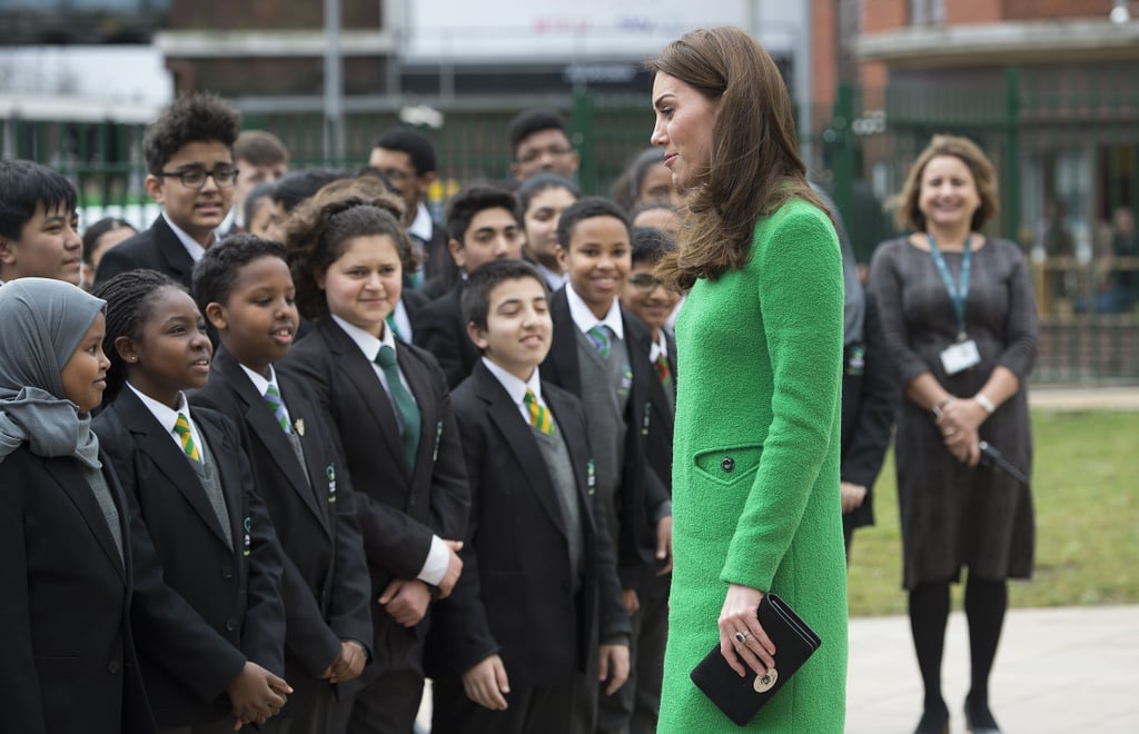 Kate Middleton Visits Schools February 2019 POPSUGAR Celebrity Photo 60