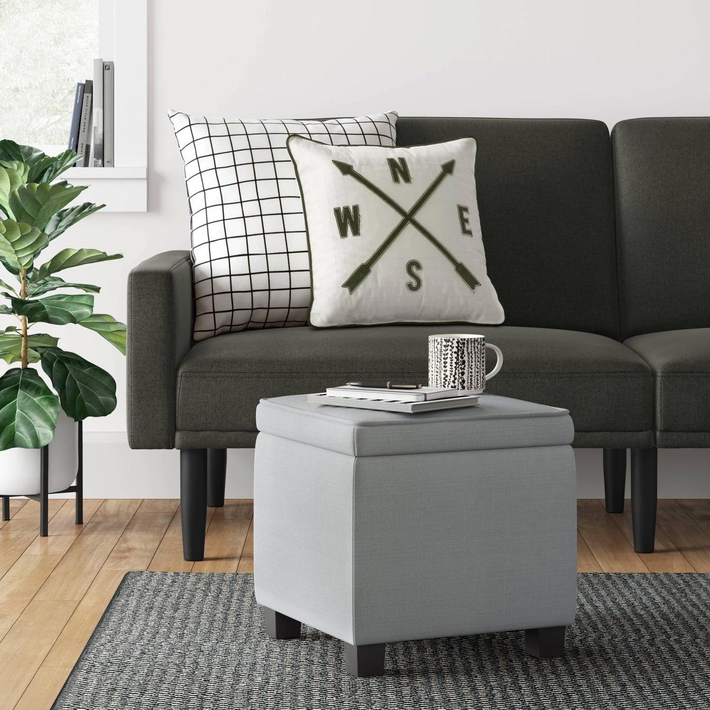 Ottoman under shop $50