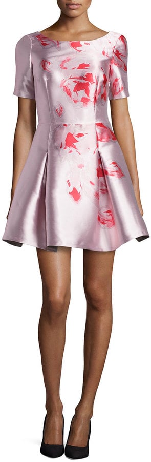 Sachin + Babi Noir Floral-Print A-Line Party Dress ($650)